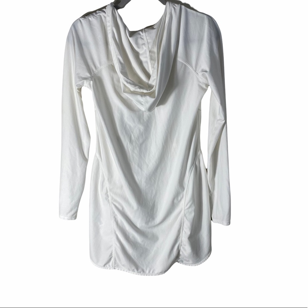 Athleta Hoodie White Sz Small - Picture 2 of 10